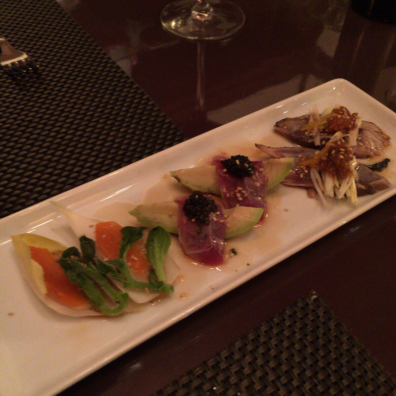 ニュースタイル刺身(和洋折衷料理店「獏」 （ばく）)