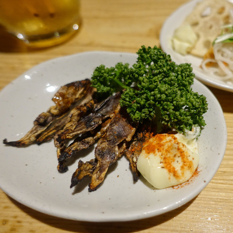 あぶりホタルいか(カレーうどん ひかり TOKYO)