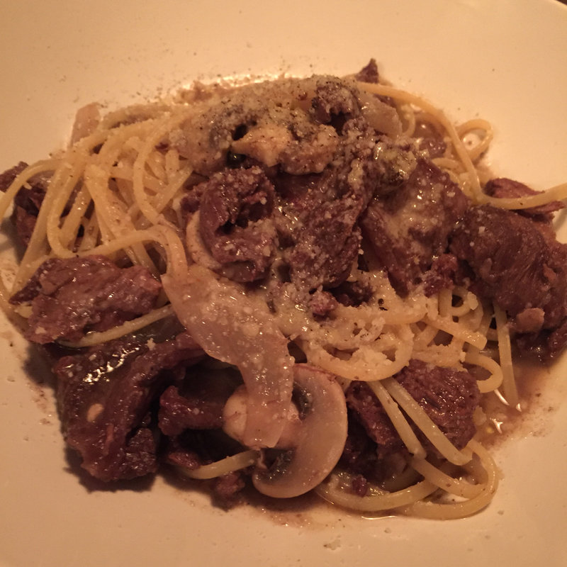 本日のパスタ 牛すじパスタ(ekaki （エカキ）)