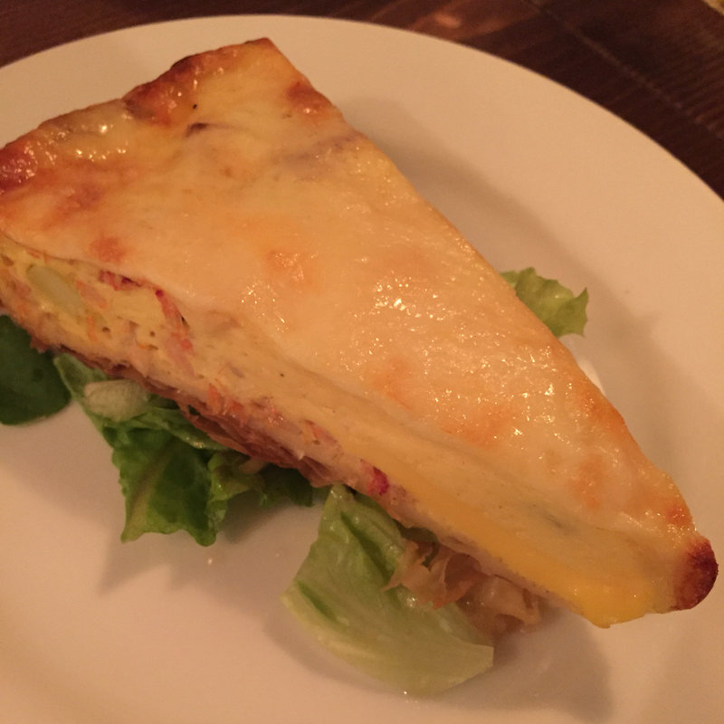 ホワイトアスパラガスと桜海老のキッシュ(ekaki （エカキ）)