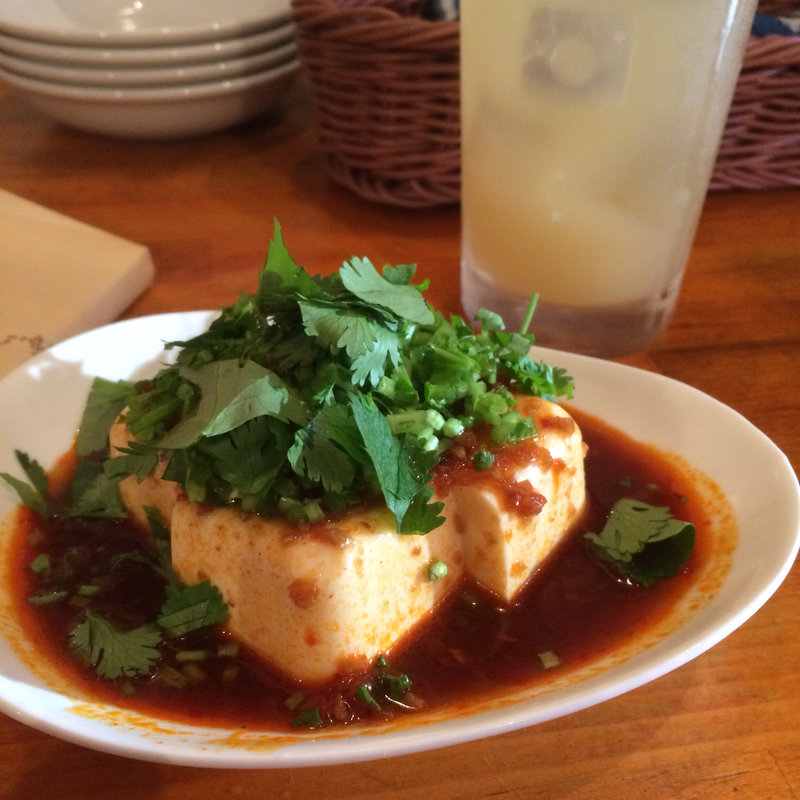 パクチー豆腐(パオ・キャラヴァンサライ)