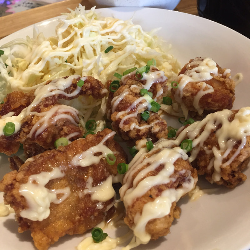 とりマヨポンズ定食(たからや )