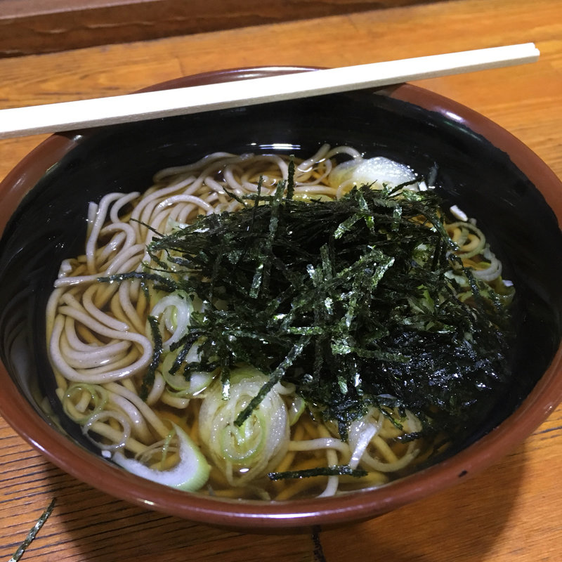 かけそば(名物 万代そば （【旧店名】 浦浜農園そばコーナー）)