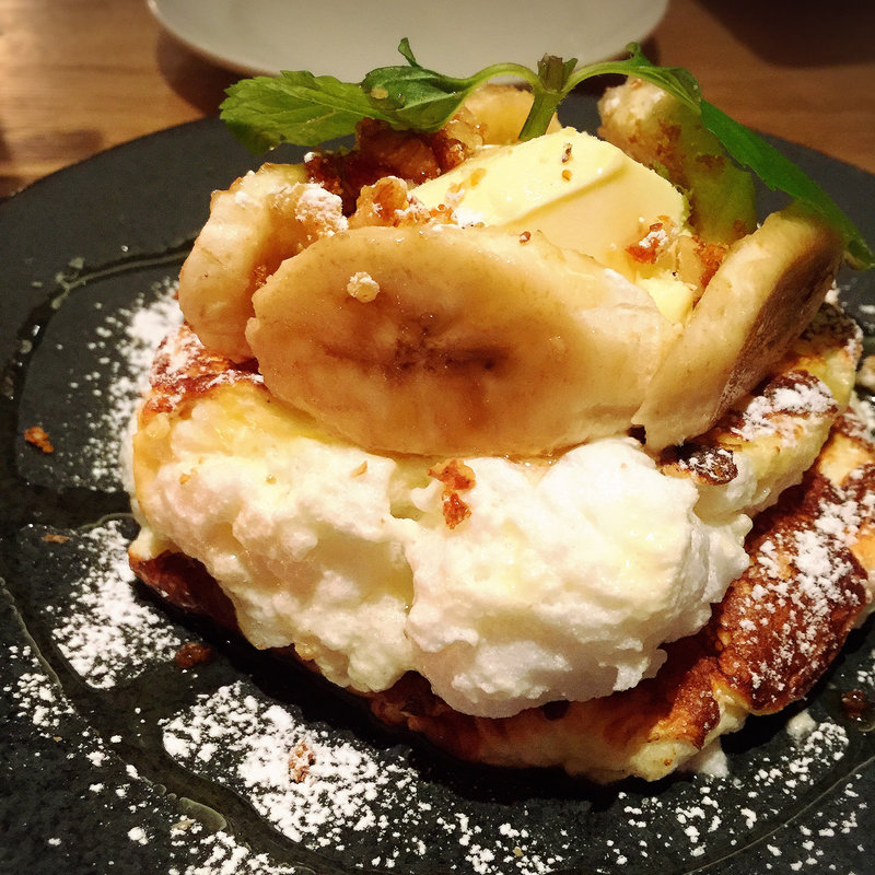 バナナウォールナットパンケーキ(LATTE GRAPHIC 自由が丘店)