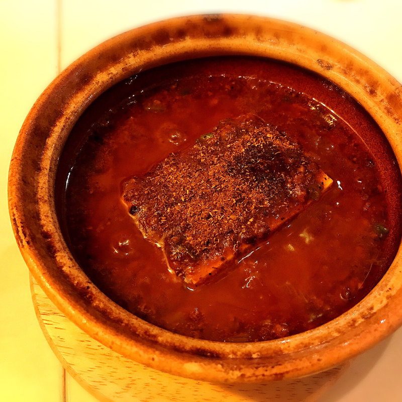 麻婆豆腐(極上担々麺 香家 中目黒店)