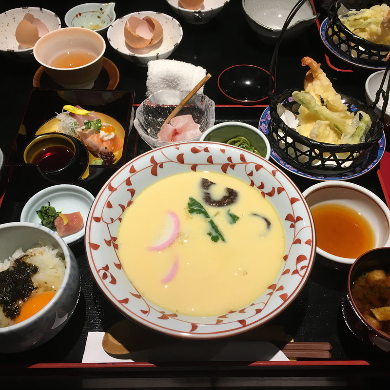 玉子の定食(博多魚膳 美浜)