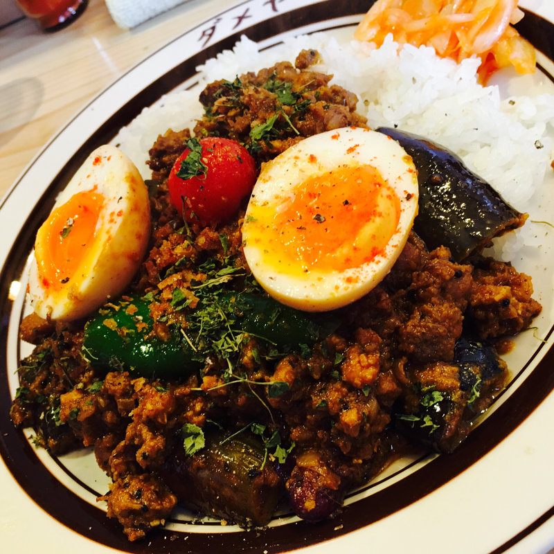 トリプルキーマデラックスカレー(ダメヤ)