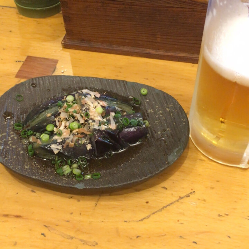 ナスのおひたし(めん秀 長盛庵)