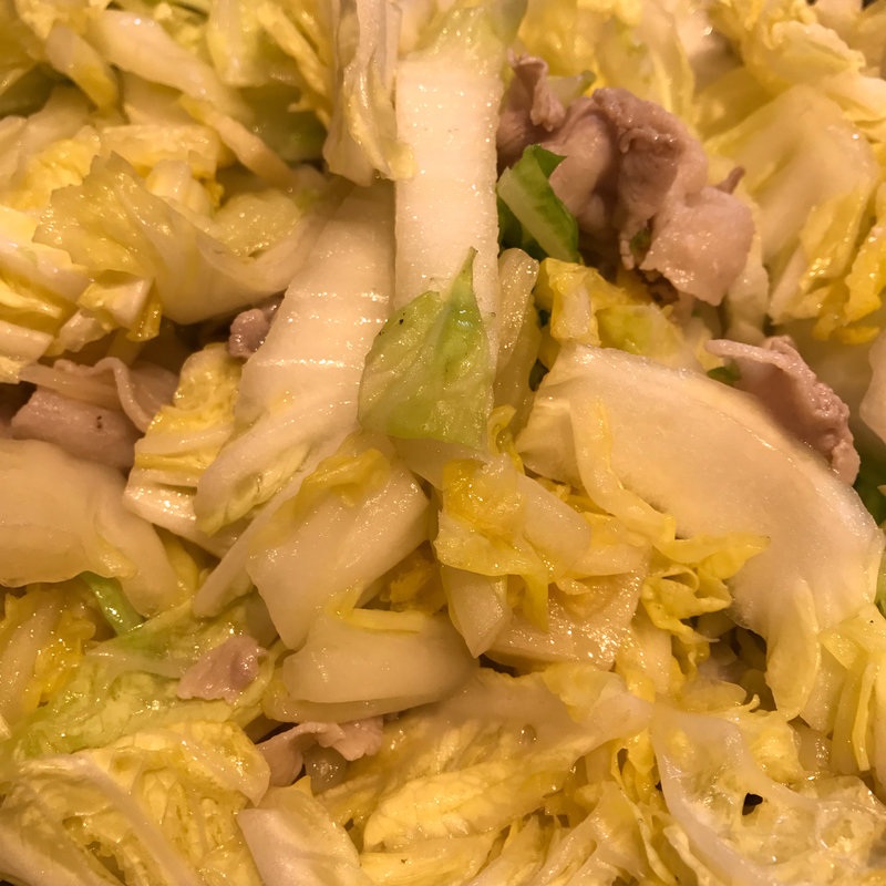 ぶた白菜鍋定食(さぶろうべい イオンモール小松)