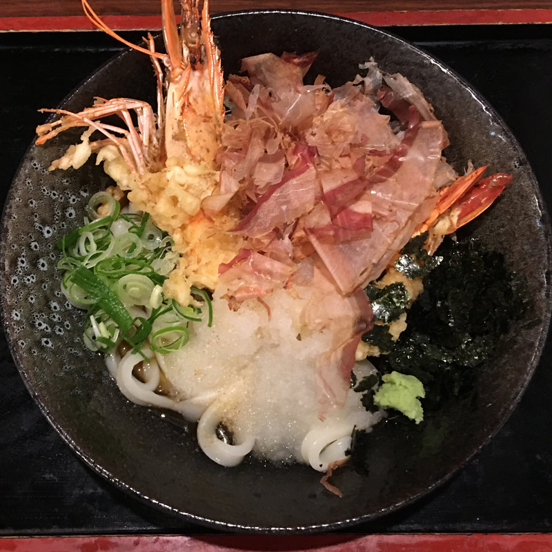 海老おろしうどん 冷(えびすや 名東店 )