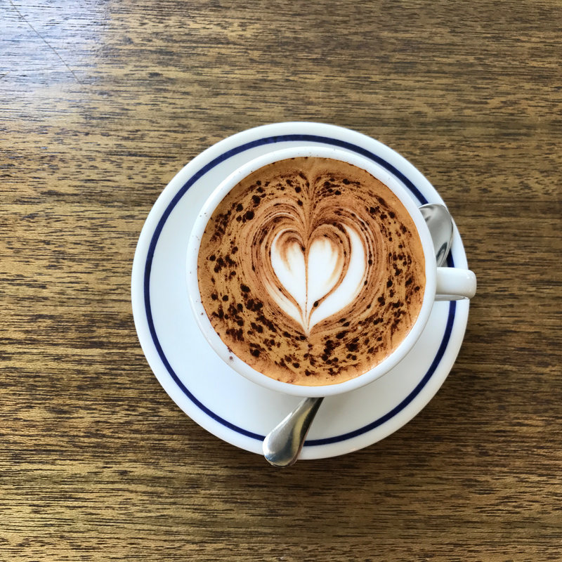 カプチーノ(コーヒーハウスニシヤ)