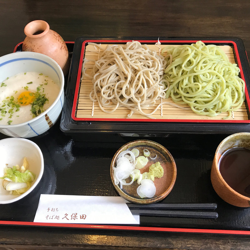 月替り相盛り蕎麦(久保田 )