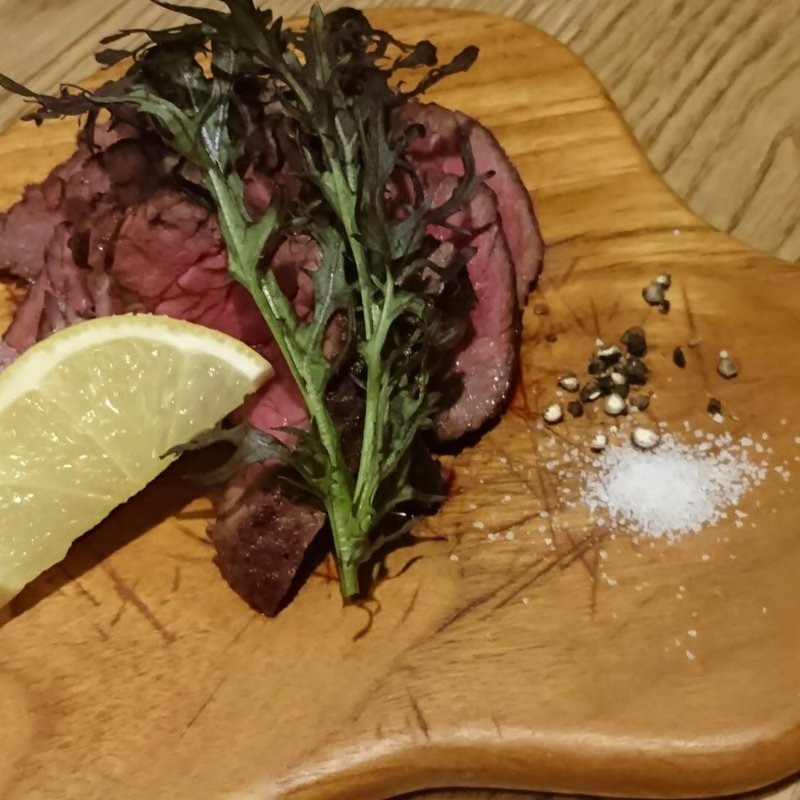 牛ハラミの岩塩グリル(GRILL&DINING用賀倶楽部)