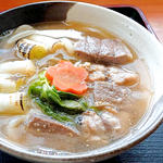 鴨南蛮うどん(山の谷うどん （やまのたにうどん）)