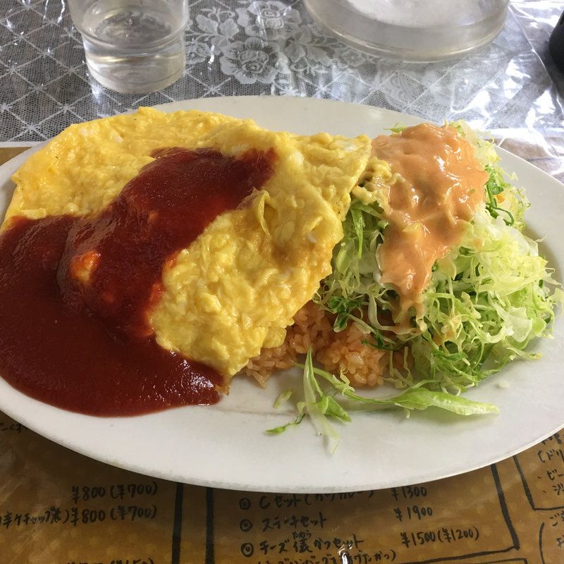 オムライス(レストランばーく )