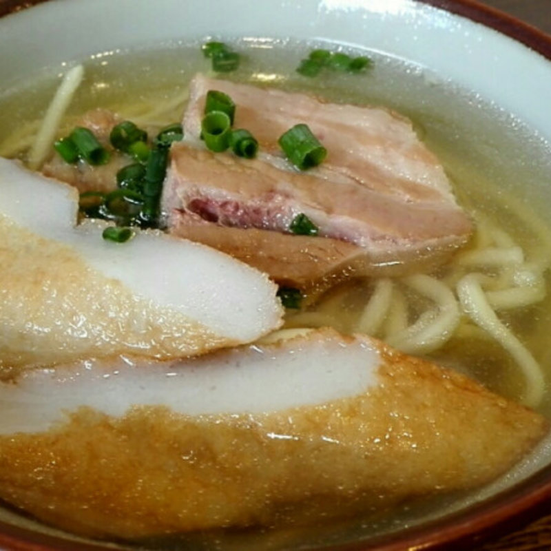 おにぎりそばセット(なびぃ食堂 （【旧店名】宮古そば 郷土料理 なび家）)