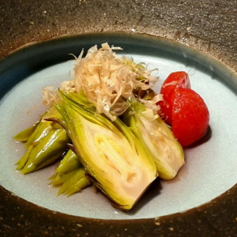 ドラゴンフルーツ蕾のお浸し(土香る )