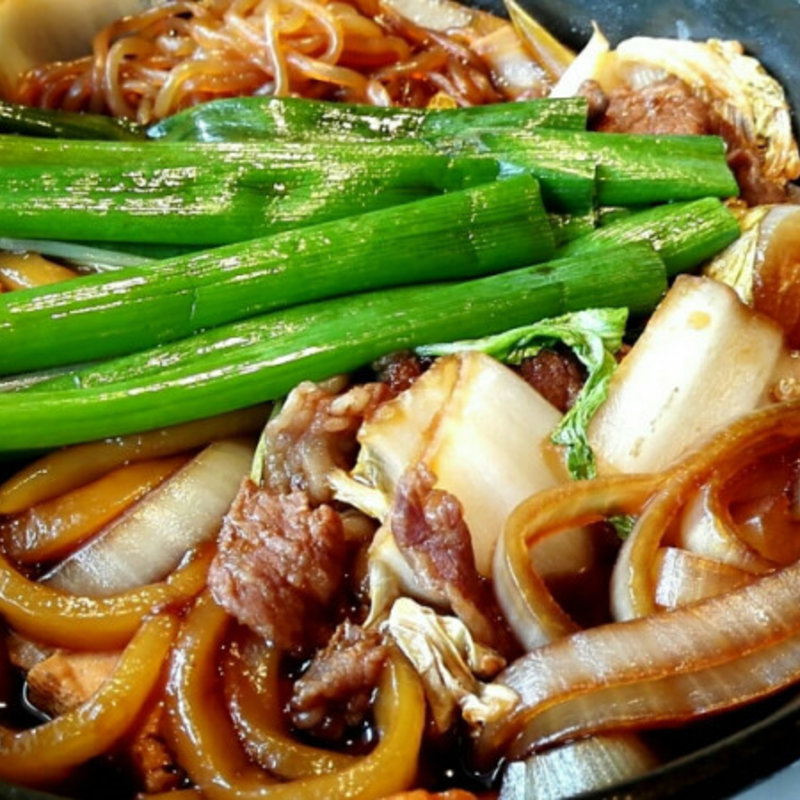 牛鍋定食(肉の松阪山之上本店)