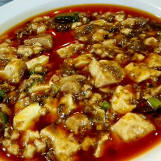 麻婆豆腐セット(中国料理 つね川)