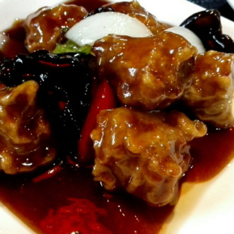 酢豚定食(中国料理 つね川)