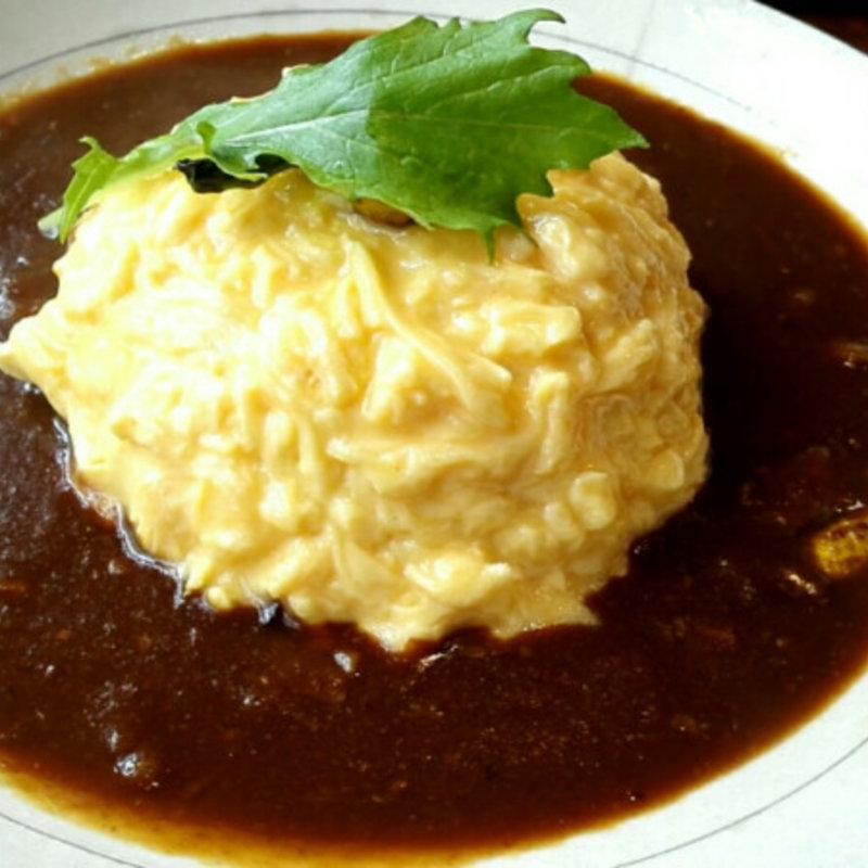 和牛ふわふわオムカレー(和牛スジカレー 奈良本店 )