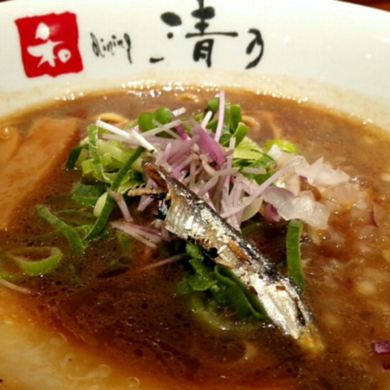 煮干しブラック ハーフ(Mr.こってり麺 清乃)