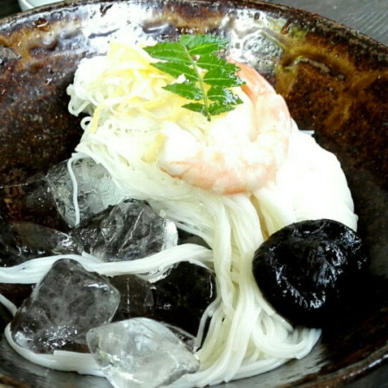 冷やしそうめん(そうめん処 森正)