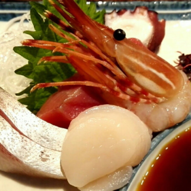 お造り定食(食彩ごえん)