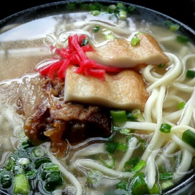 軟骨ソーキそばセット (琉球の風　南風屋台村 )