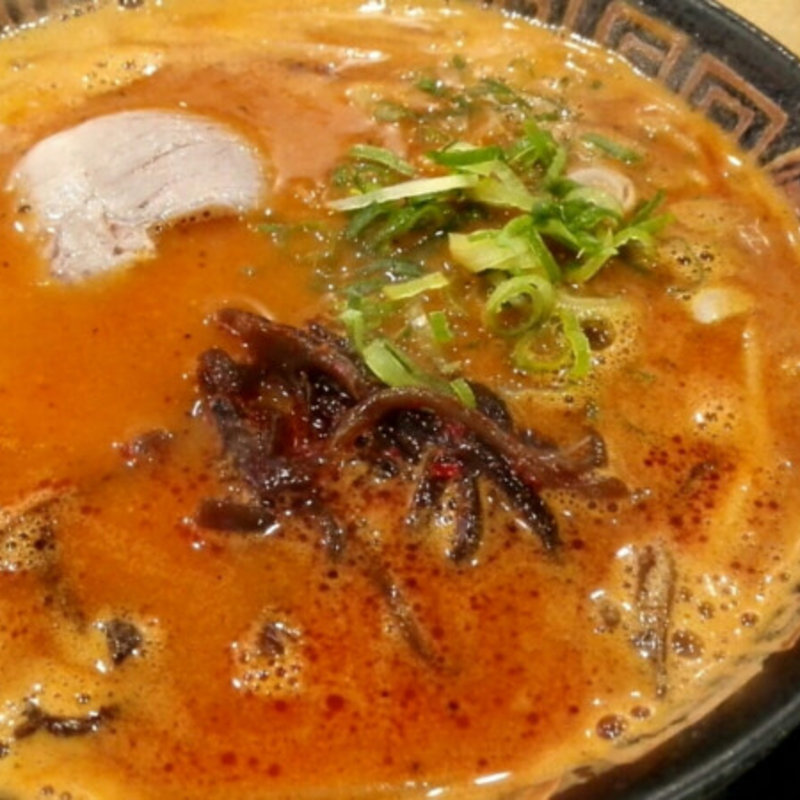 激辛ラーメンセット(博多長浜ラーメン 夢街道 土橋店 )