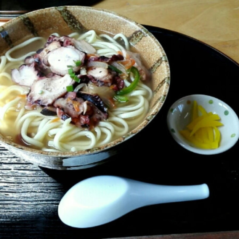 たこ炒めそば(お食事処 すむばり)