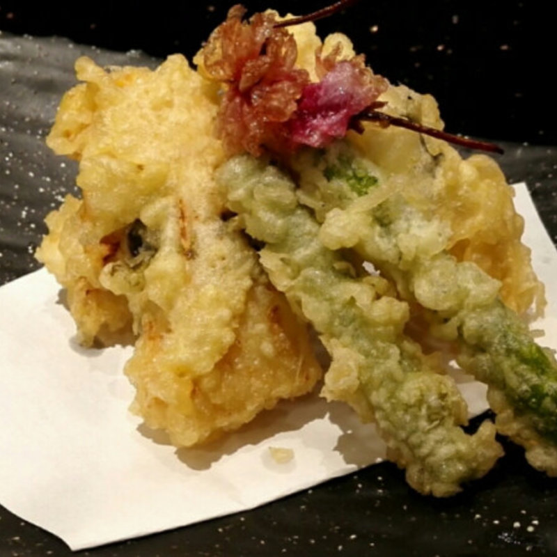 鯛と筍のはさみ揚げ(にぎり長次郎 京田辺店 )