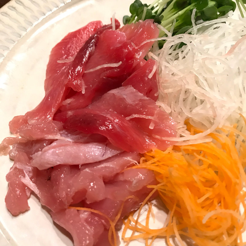 マグロの兜(自宅)