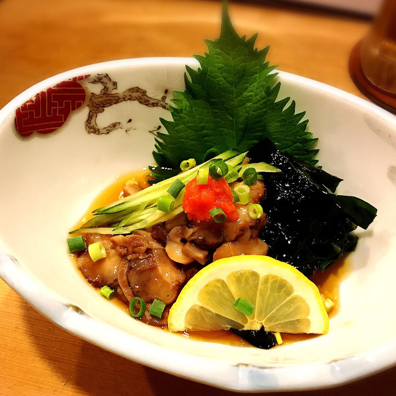 赤なまこ酢(酒処おやっとさぁ。)