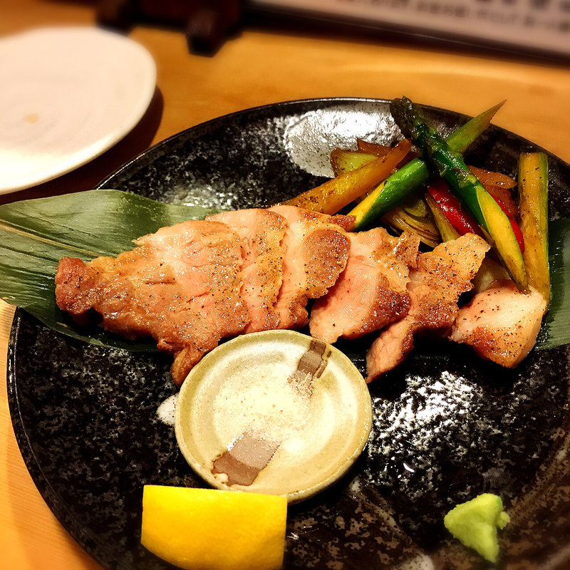 黒豚の肩ロース炙り(酒処おやっとさぁ。)