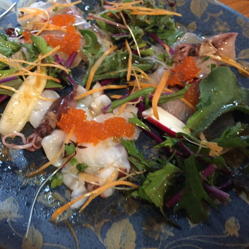 カルパッチョ(フレンチバル 創作ダイニング TAKE)