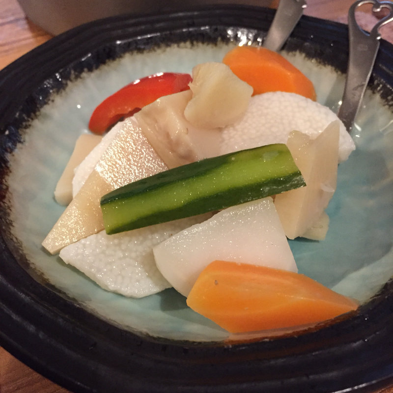 有機野菜のピクルス(フレンチバル 創作ダイニング TAKE)