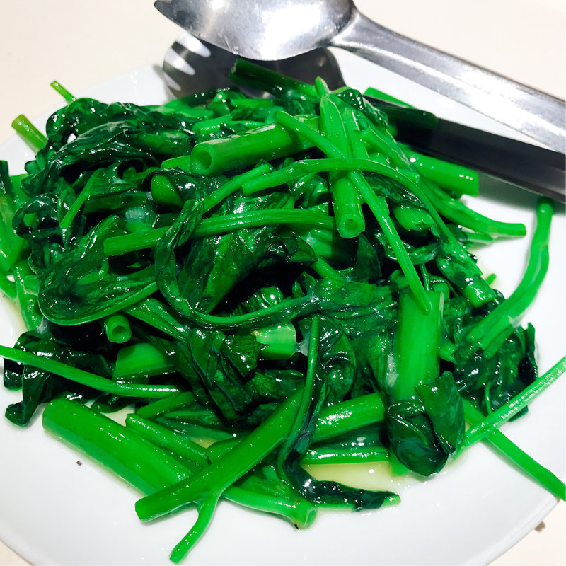 くうしんさいの炒め(謝甜記 貮号店)