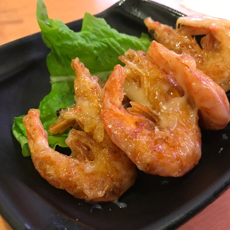 揚げたてえびの唐揚げ(かっぱ寿司 西京極店 )