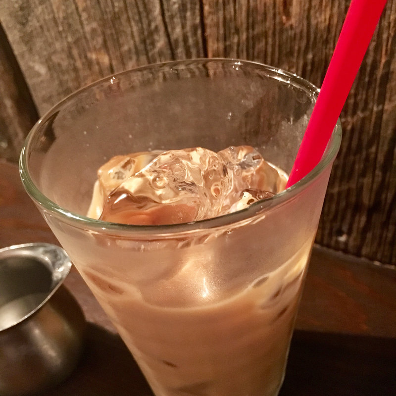 カフェオレ(アイス)(MOON FACTORY COFFEE)