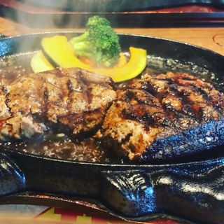 ロックハンバーグ300g(ハンバーグマン 春日店)