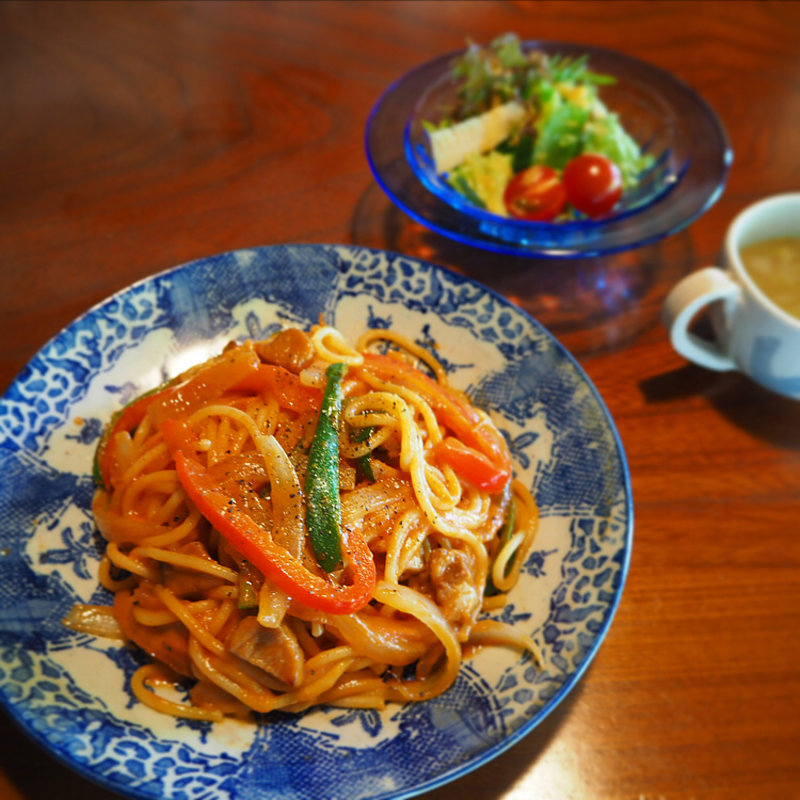 ナポリタン(夜麦 （ヨモギ）)