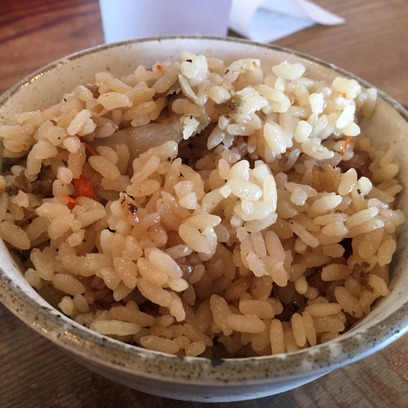 手作りチャーシューの混ぜごはん(船津商店 小戸店)