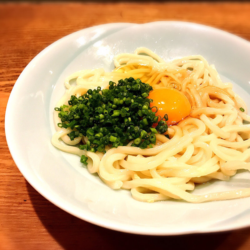 玉とろぶっかけうどん(煮炊屋 金菜)