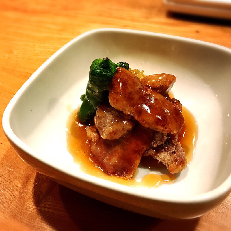 豚ヒレと長葱の治部煮(煮炊屋 金菜)