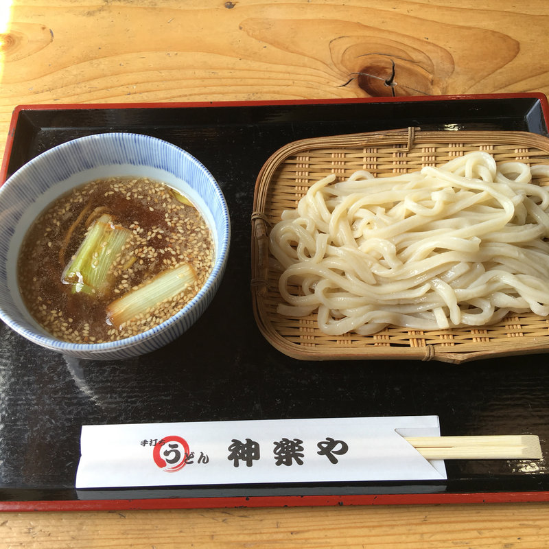 鴨ざるうどん(神楽や （かぐらや）)