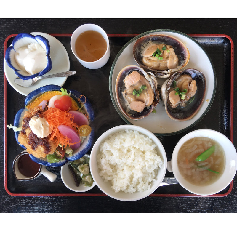 大あさり定食(日出丸)