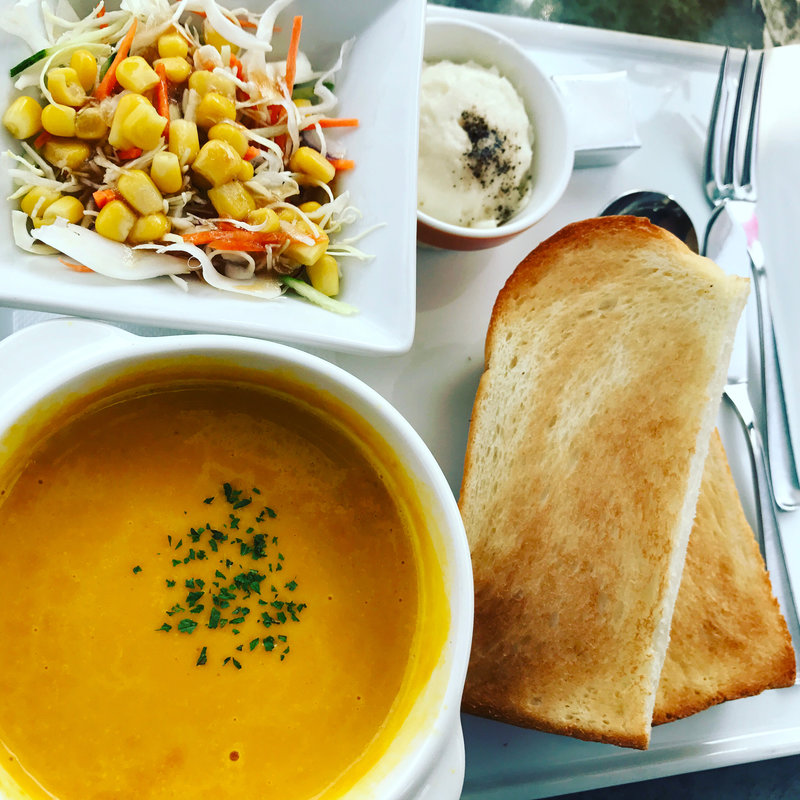 スープモーニング(さぎさ橋珈琲 逗子店)