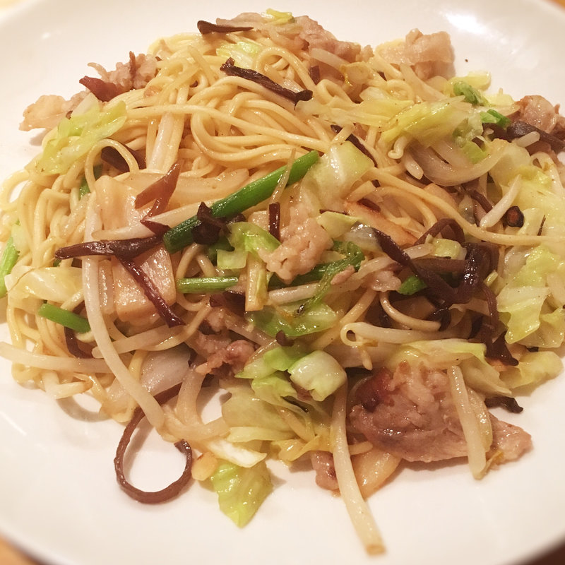 焼きラーメン(ぎょうざ一番)