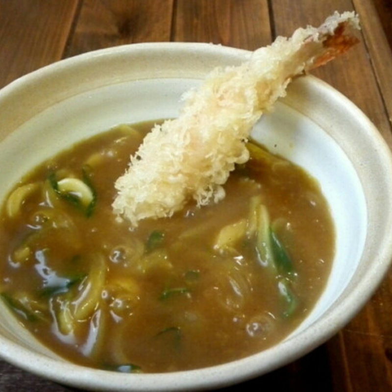 エビ天カレーうどん(ろっか )